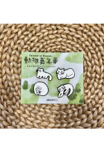 (Out of Stock) Xi Xi’s Animal Poems Badge Set 西西<朋友的貓> 系列 一套四款貓襟章 