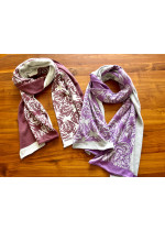 CUHK Press 全棉針織雙面圍巾(兩款顏色選擇)