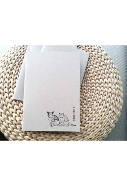 Paperback Pocket Notebook with illustrations of CUHK 中大貓 & 檸檬批 多用途小型筆記本（內附中大校園插畫）